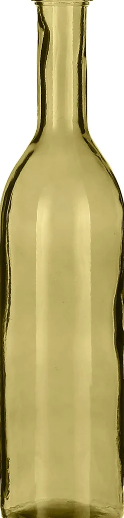 Mica Decorations Deko-Flasche Rioja gelb D 18 cm H 75 cm