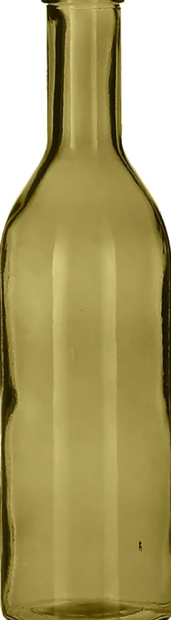 Mica Decorations Deko-Flasche Rioja gelb D 15 cm H 50 cm