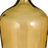 Mica Decorations Deko-Flasche Diego gelb D 18 cm H 30 cm
