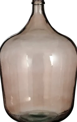 Mica Decorations Deko-Flasche Diego braun D 40 cm H 56 cm
