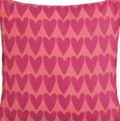 Mica Decorations Dekokissen Katja rosa 45 x 45 x 10 cm