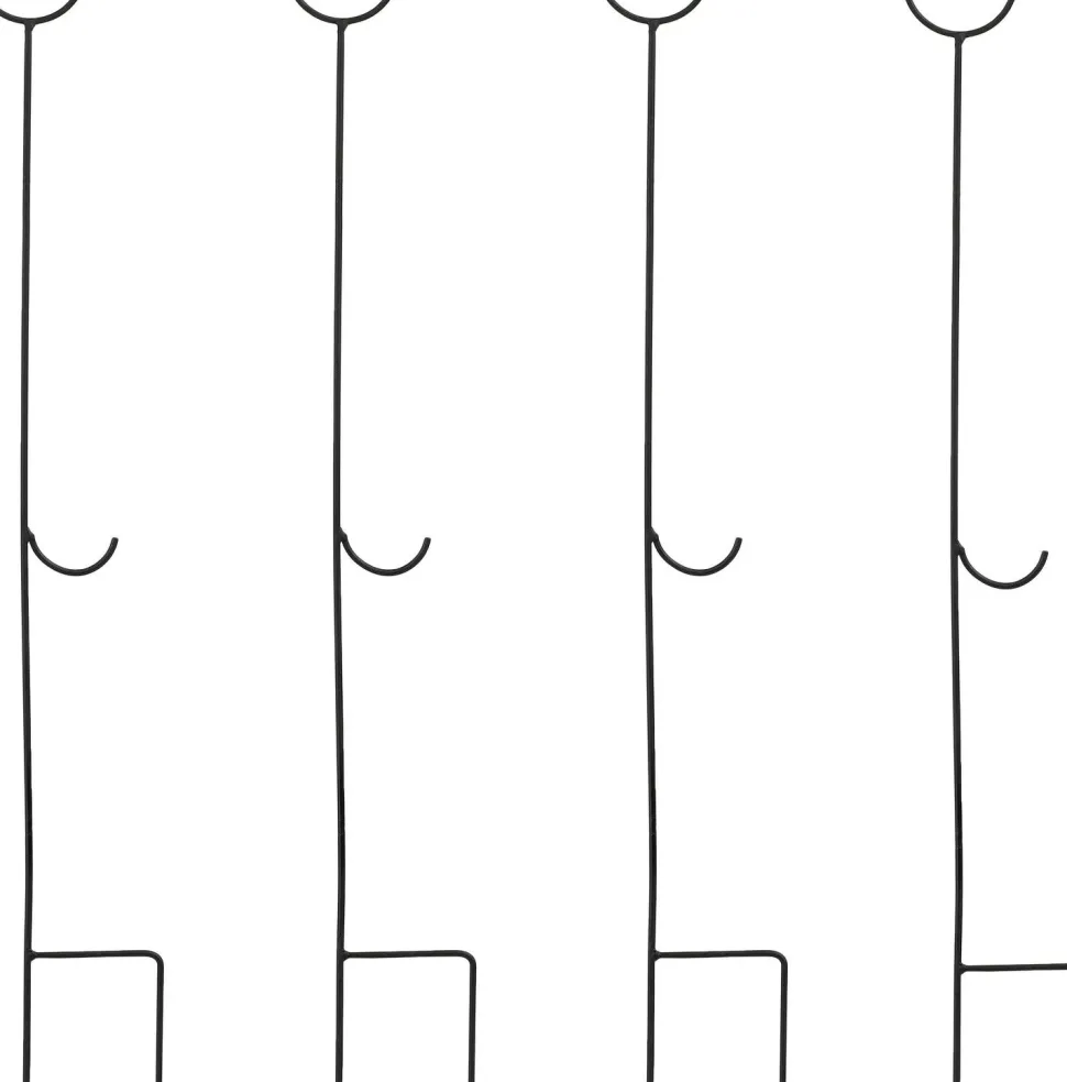 Mica Decorations Gartenstecker Ziva 8 x 4 x 46 cm 4 St.