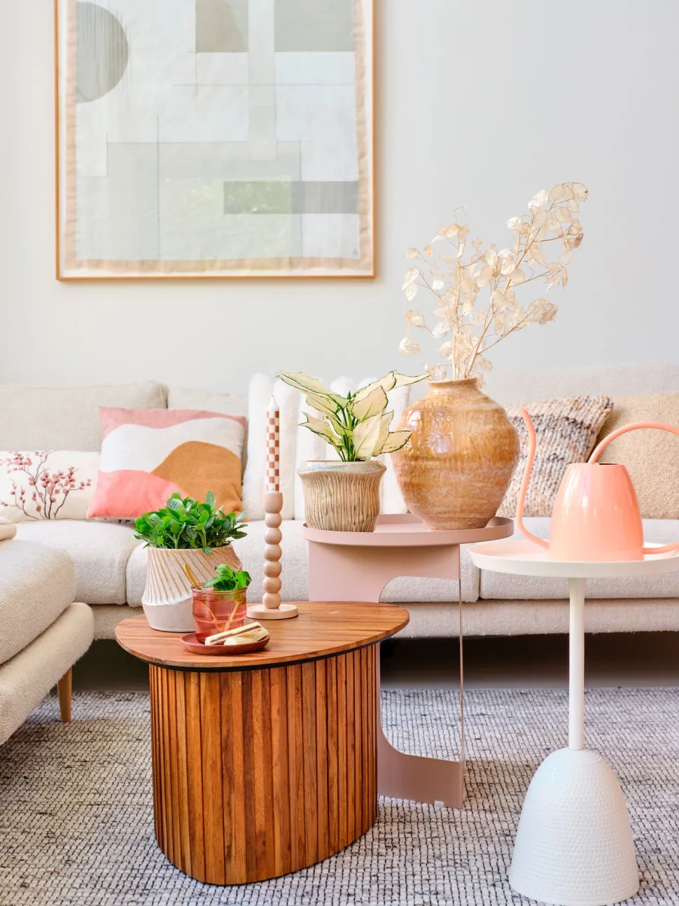 Mica Decorations Gießkanne Jolie ocker 31 x 14 x 21 cm