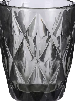 Mica Decorations Glas Boulogne grau D 8 cm H 10 cm