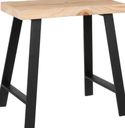 Mica Decorations Hocker Kanta natur 46 x 32 x 46 cm