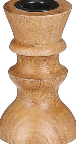 Mica Decorations Kerzenständer braun D 6 H 10 cm
