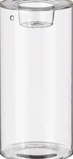Mica Decorations Kerzenständer transparent D 9,5 H 19 cm