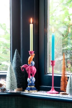 Mica Decorations Kerzenständer Tulli hellrosa D 8,5 H 30 cm