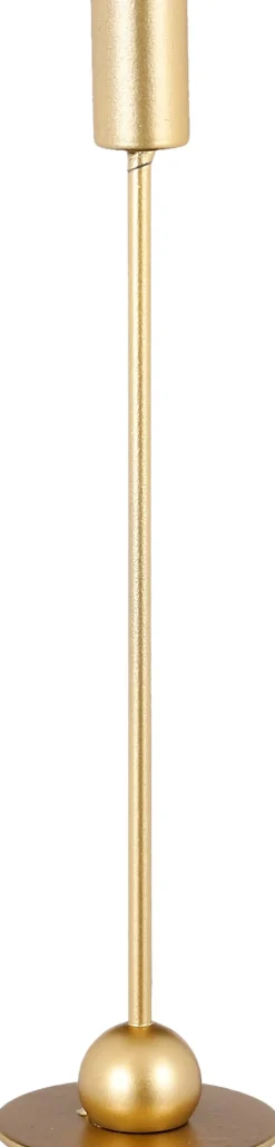 Mica Decorations Kerzenständer Gusto gold D 7 H 28 cm