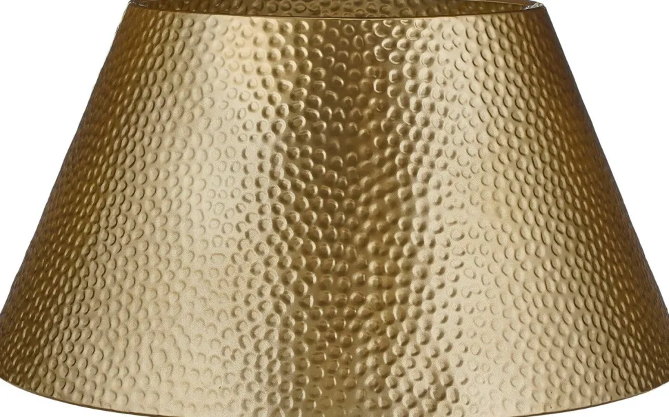 Mica Decorations Korb für Weihnachtsbaum gold 50 x 30 x 26 cm