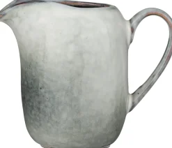 Mica Decorations Milchkännchen Tabo grau D 8 cm H 9,5 cm