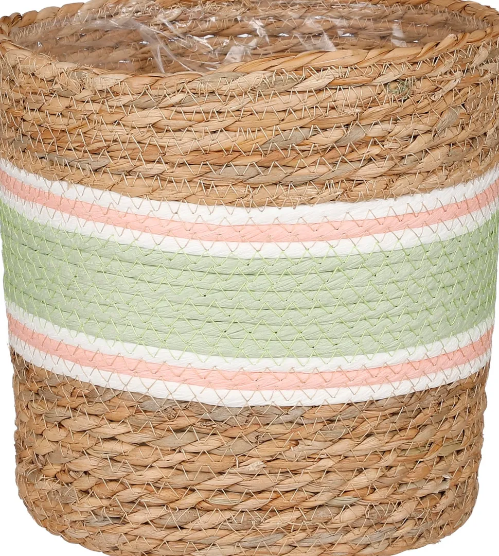 Mica Decorations Pflanzkorb Rachel hellgrün D 21 H 21 cm