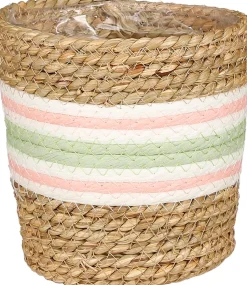 Mica Decorations Pflanzkorb Rachel hellgrün D 14 H 14 cm