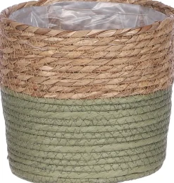 Mica Decorations Pflanzkorb Rachel grün D 12 cm H 12 cm