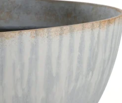 Mica Decorations Pflanzschale Bravo grau D 55 H 26 cm