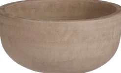 Mica Decorations Pflanzschale Cairo taupe D 28 H 13 cm