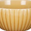 Mica Decorations Schale gelb Pesca D 12,5 H 6 cm