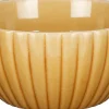 Mica Decorations Schale gelb Pesca D 15,5 H 7,5 cm