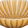 Mica Decorations Schale gelb Pesca D 12 H 3,5 cm