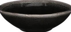 Mica Decorations Schüssel Tabo schwarz D 20 H 6,5 cm