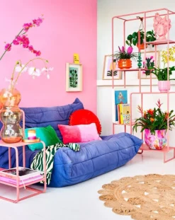 Mica Decorations Tablett Passo türkis D 15 H 2,5 cm