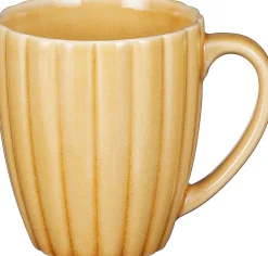 Mica Decorations Tasse gelb Pesca D 9 H 10 cm