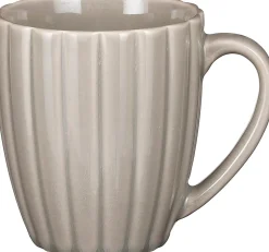 Mica Decorations Tasse grau Pesca D 9 H 10 cm