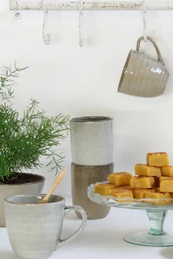 Mica Decorations Tasse Tabo grau D 9 cm H 9 cm