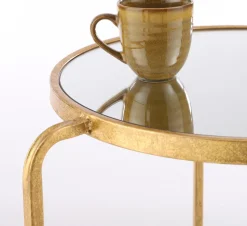 Mica Decorations Tasse Tabo gelb D 8 cm H 8 cm