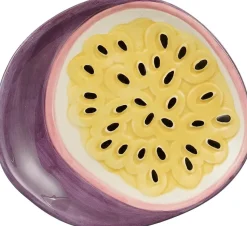 Mica Decorations Teller Exotica multi 15 x 13 x 2 cm