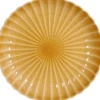 Mica Decorations Teller gelb Pesca D 27,5 H 4 cm