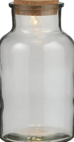 Mica Decorations Tischleuchte Bo transparent D 15 H 26 cm