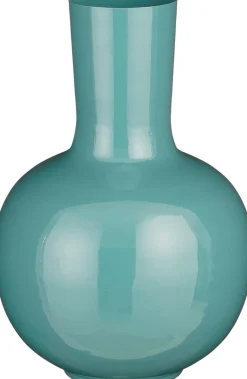 Mica Decorations Vase Dara blau D 28 H 42 cm