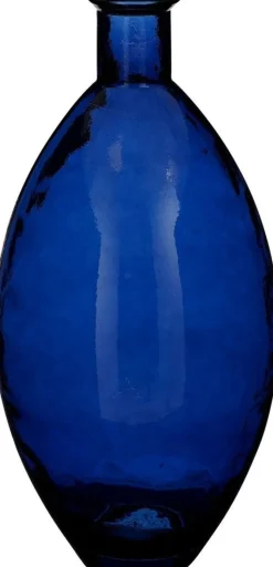 Mica Decorations Vase Qin blau D 29 H 59 cm