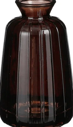 Mica Decorations Vase Verdi braun D 6,7 H 11 cm