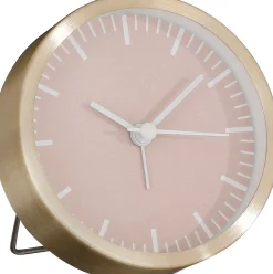 Mica Decorations Wecker rosa/gold Cadby D 9 H 9 cm