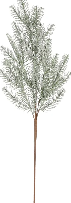 Mica Decorations Weihnachtszweig beschneit hellgrün 70 x 20 x 5 cm