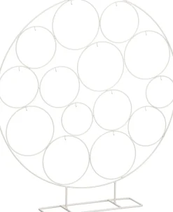 Mica Decorations Weihnachtskugelständer weiß 58 x 10 x 64 cm