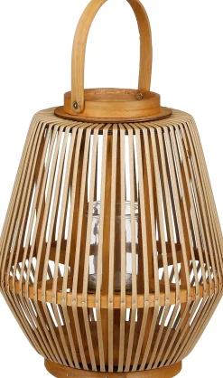 Mica Decorations Wichtlicht Harvard braun D 31 H 37 cm