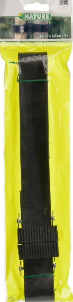 Nature Baumbinder Gummi/Canvas 60 x 3,8 cm 2 St.