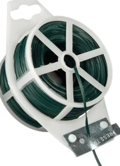 Nature Bindedraht mit Metallkern 100 m grün
