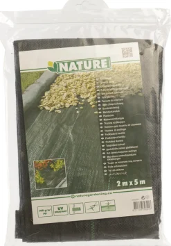 Nature Gartenvlies / Unterbodengewebe 2 x 5 m schwarz
