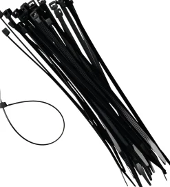Nature Kabelbinder 30 cm schwarz 25 St.