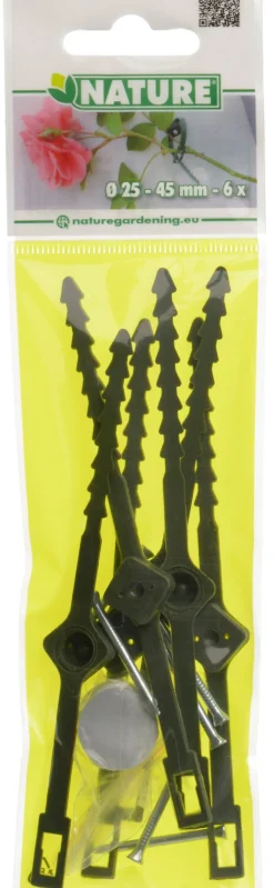 Nature Kabelbinder für Kletterpflanzen D 25-45 mm 6 St.