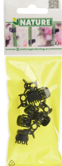 Nature Orchideenclips schwarz 10 St.