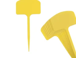 Nature Pflanzenschilder 12,5 cm gelb 10 St.