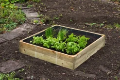 Nature Unkrautvlies 1,34 x 1,34 m 100 g/m2 zwart