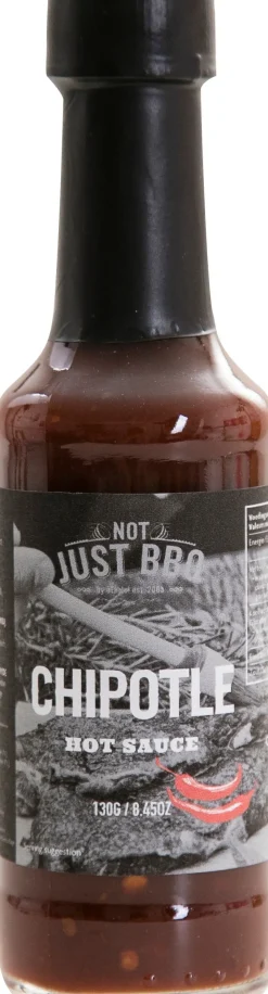Not Just BBQ Barbecue Hot Sauce Chipotle scharf 130 ml