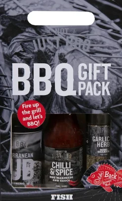 Not Just BBQ Geschenkset Fisch 3-teilig