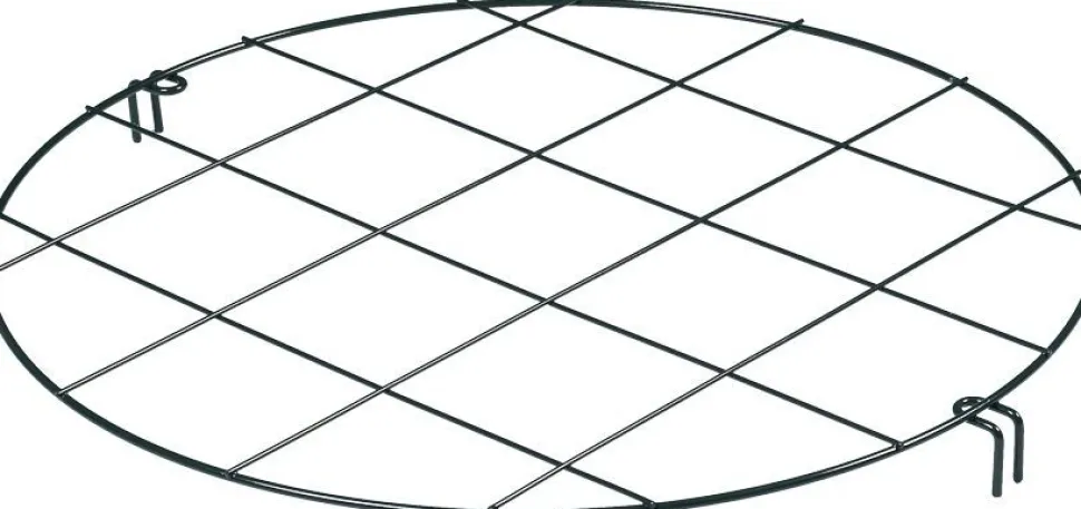 Peacock Stützgitter Kreisform grün D 40 cm
